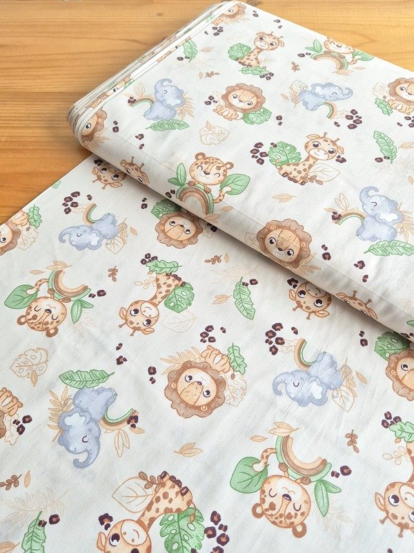 Tela Sarga Safari Adorable