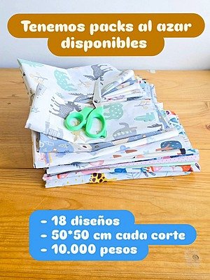 Pack de Telas Sarga al Azar