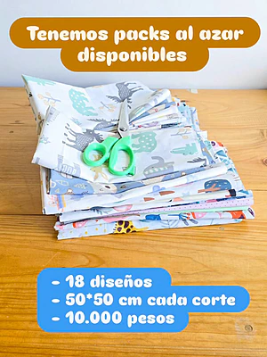 Pack de Telas Sarga al Azar