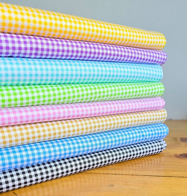 Tela Sarga Cuadrillé Básico