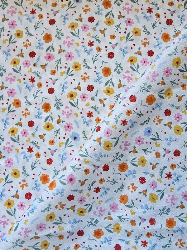 Tela Sarga Flores Ditsy