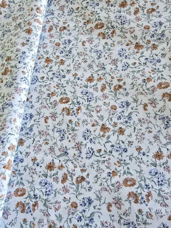 Tela Sarga Mini Flores