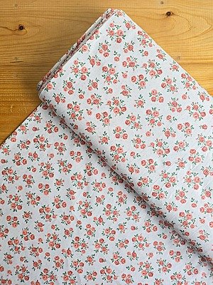 Tela Sarga Mini Rosas