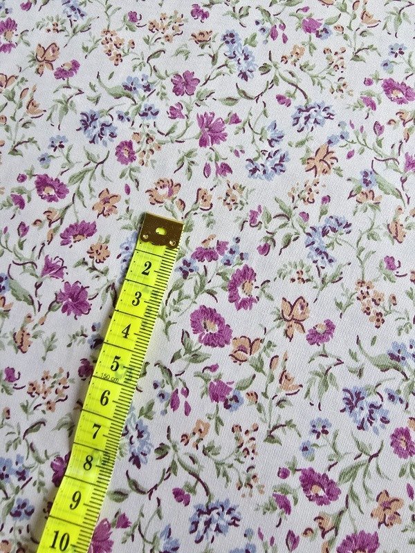 Tela Sarga Mini Flores