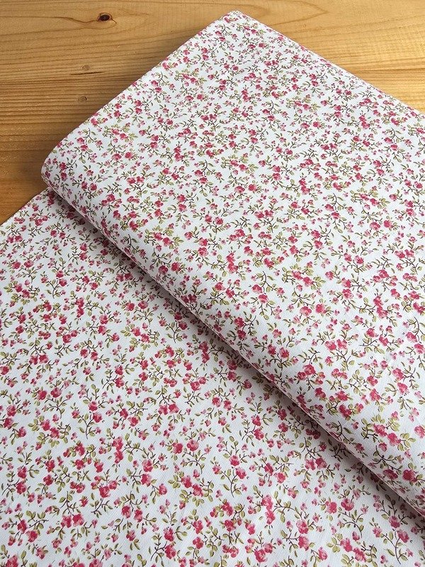 Tela Sarga Floral Shabby