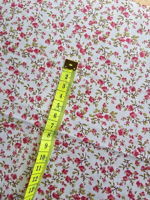 Tela Sarga Floral Shabby