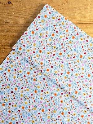 Tela Sarga Flores Ditsy