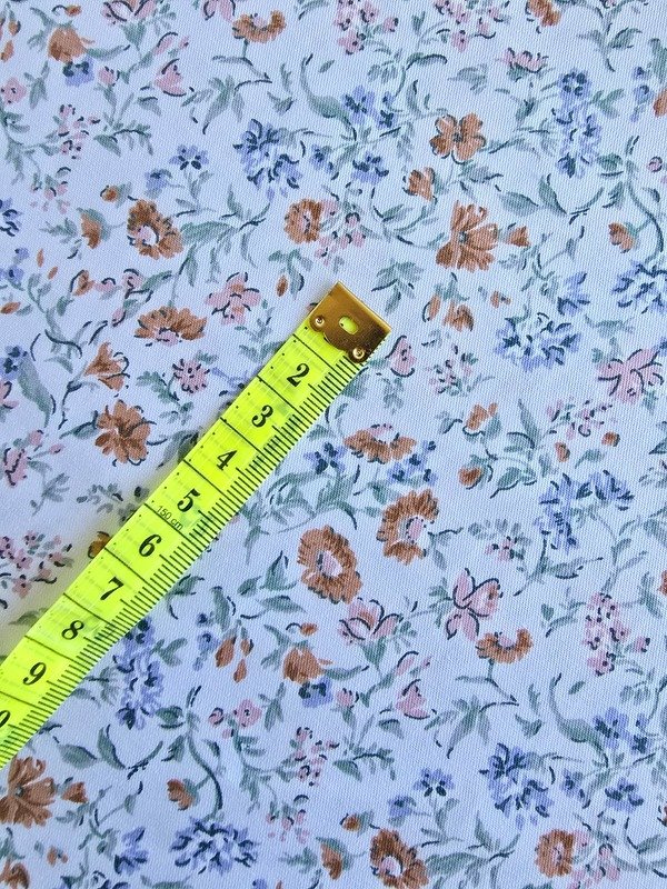 Tela Sarga Mini Flores