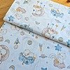 Tela Sarga Patitos y Estrellas