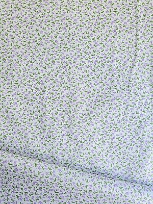 Tela Sarga Floral Lila