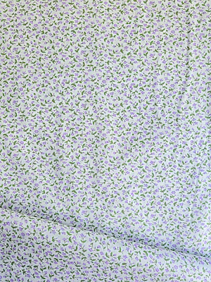 Tela Sarga Floral Lila