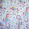 Tela Sarga Princesas y Unicornios