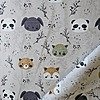Tela Sarga Caritas de Animalitos
