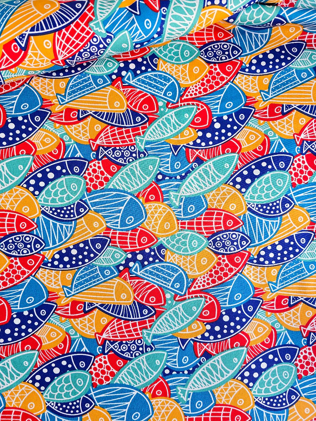 Hermosa tela de pecesitos 🐟

Disponible en nuestra web

www.telasaguamarina.cl

#chile #fabric #hechoamano #sewing #Telas